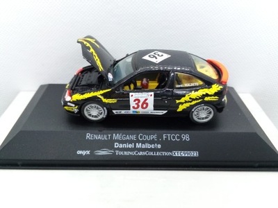 Renault Megane Coupe FTCC 1998 Malbete #36 - Onyx (Z024)