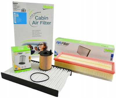 Valeo набор фильтров citroen c2 c3 c4 c3 picasso 1.6 hdi фото №1