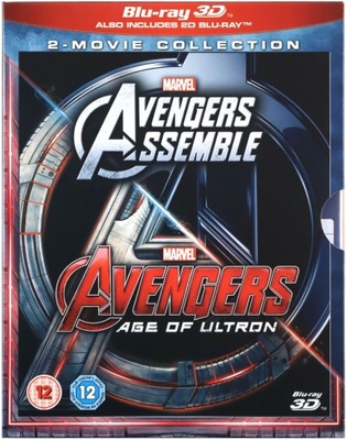 AVENGERS 1-2 DOUBLEPACK 3D (2XBLU-RAY 3D)+(2XBLU-R