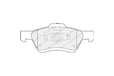 Delphi тормозные колодки тормозные ford maverick ford usa esc фото №1