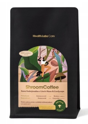 HEALTH LABS CARE Shroom Coffee kawa funkcjonalna z Lion's Mane Cordyceps