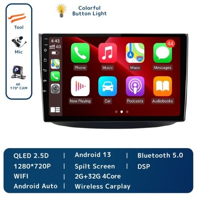 NAWIGATOR GPS PARA MERCEDES-BENZ VIANO 2004-2011/VITO 2010-15 RADIO CARPLAY  