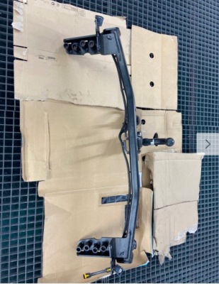 Балка задняя hak жгут evoque l551 p300e k8dm-17f751 фото №1