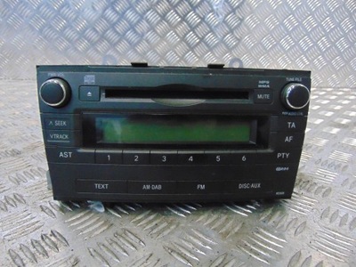 TOYOTA AVENSIS T27 RADIO CD 09-  