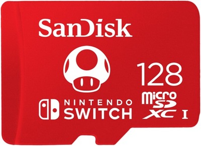SanDisk Karta microSD Nintendo Switch 128GB 100mb