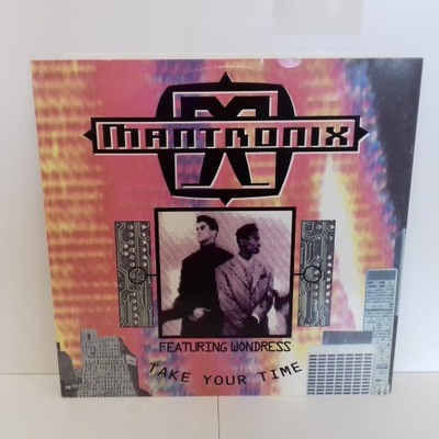 Mantronix Take Your Time MAXI stan IDEAŁ-