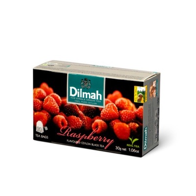 Herbata Dilmah Raspberry 20x1,5g malinowa