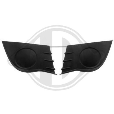 Diederichs 4414046 решітка вентиляційна, бампер фото №1