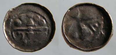 6799. POLSKA DENAR KRZYŻOWY . XIw. 0,81g. 12,50mm