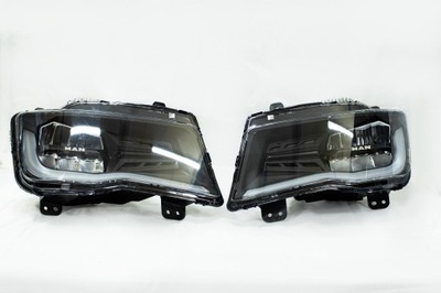 Лампа фара man tgx tg3 комплект kompletnych фото №1