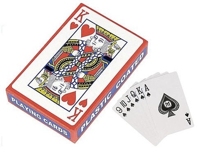 Karty do gry talia klasyczne 9x5,5 cm