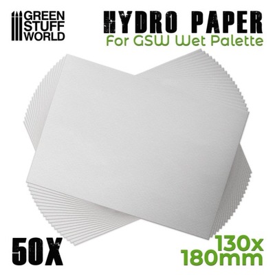 Green Stuff World: Hydro paper do mokrej palety