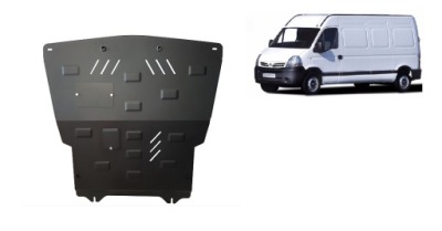 Крышка багажника под двигатель nissan interstar 1998-2010 фото №1