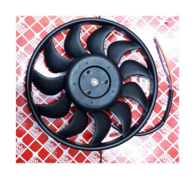 Правый  вентилятор радиатора 280mm audi a6 c5 c6 фото №1