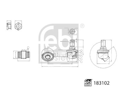 183102/FEB CONECTOR STABI.  