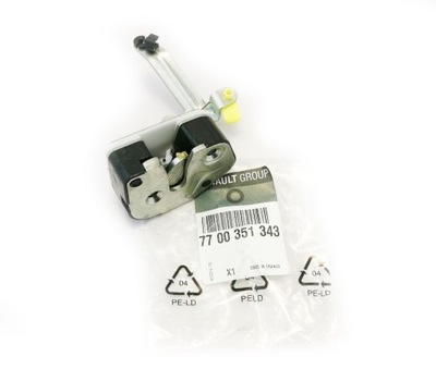 Замок дверь renault master ii правое 7700351343 org фото №1