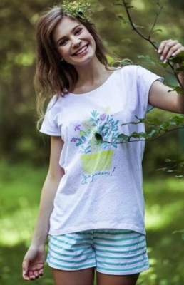 PIŻAMA DAMSKA KEY LNS 055 L