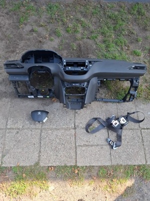 Консоль air bag ремни peugeot 208 i фото №1