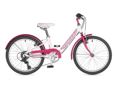Junior Author MELODY 20 10" detský bicykel, bielo-ružový eBoN 50 PLN
