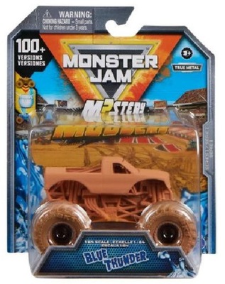 BLUE THUNDER Mistery Mudders Autko Samochodzik Monster Jam