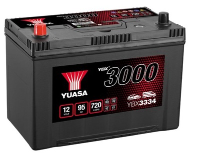 АКУМУЛЯТОР YUASA 12V 72AH 630A YBX3334