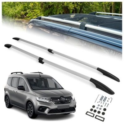 Рейлінги дахові багажник до renault kangoo 3 2021- long | довгий фото №1