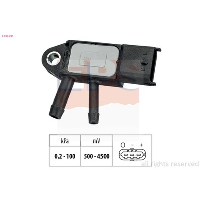 SENSOR DE PRESIÓN AIRE ADAPTACJA WYSOKOSCIOWA EPS 1.993.291  