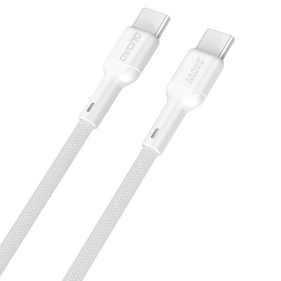 Kabel Dudao L9C Max 240W PD USB-C - USB-C 2m - biały