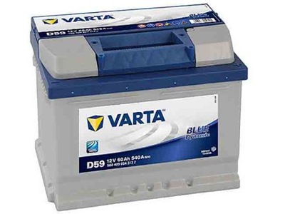 BATERÍA VARTA BLUE DYNAMIC 60AH 540A D59  