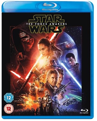 STAR WARS THE FORCE AWAKENS sci-fi FILM BLU-RAY