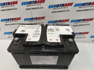 Bmw акумулятор vrla agm 70ah 720a 2023 rok 100% sprawność фото №1