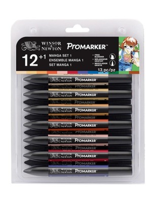 Zestaw 12+1 Promarker ENSEMBLE SET 1 W&N 12kol