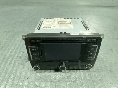 Радіо skoda octavia ii lift 3t0035192m rns 315 фото №1