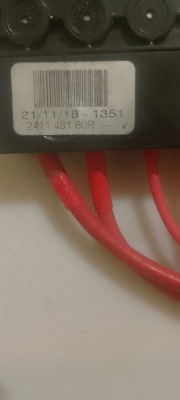 Модуль предохранитель аккумулятор renault talisman megane iv 241148160r фото №1