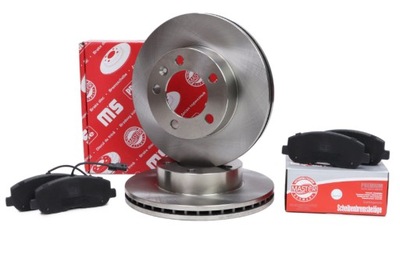 Гальмівні диски гальмівні колодки перед opel movano b renault master 3 фото №1