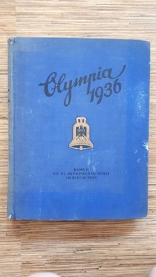 Olympia 1936r. tom II Olimpiada Berlin III Rzesza