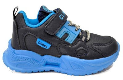 Clibee lekkie buty sneakersy chłopięce 21 13,3 cm