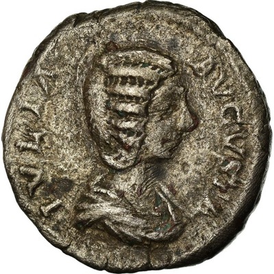 Moneta, Julia Domna, Denarius, Roma, VF(30-35), Sr