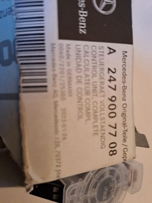 Mercedes-benz оригинальный номер a2479007708 датчик датчик дождя фото №1