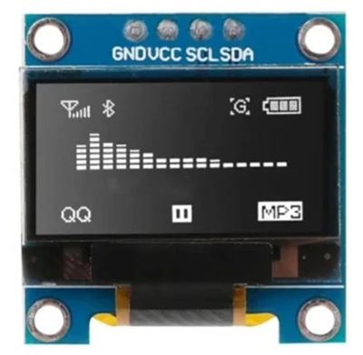 Wyświetlacz OLED 0,96" I2C 128x64 biały do Arduino