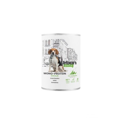 Over Zoo Urban Pets Mono Protein Królik 400g