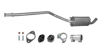 Ford transit connect 1.8 tdci lwb гасник середній фото №1