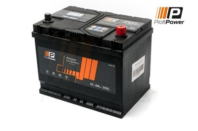 АКУМУЛЯТОР 68AH/550A P+ / PP68 PROFIPOWER