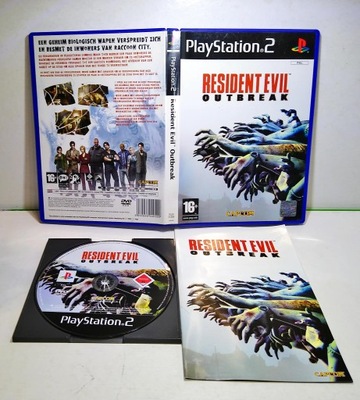 RESIDENT EVIL OUTBREAK PS2