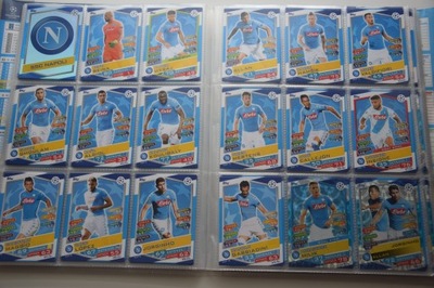 Topps Champions League 2016/17 SSC Napoli komplet
