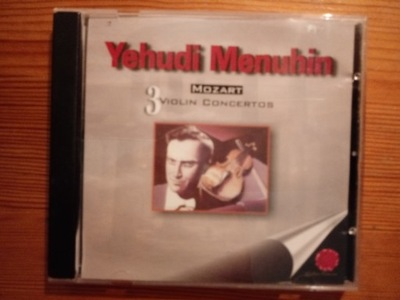 Mozart, Yehudi Menuhin – 3 Violin Concertos