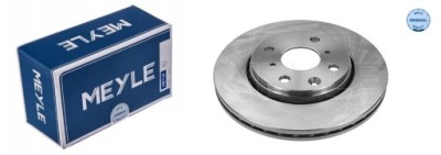 Meyle тормозные диски 247mm toyota aygo i ii фото №1