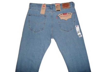 NOWE spodnie dżinsy LEVIS 505 W36/L32=47,5/111cm PREMIUM