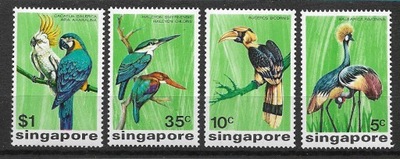 Singapur 239-42 - ptaki