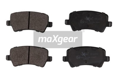 MAXGEAR JUEGO ZAPATAS HAMULCOWYCH, FRENOS TARCZOWE 19-1474  